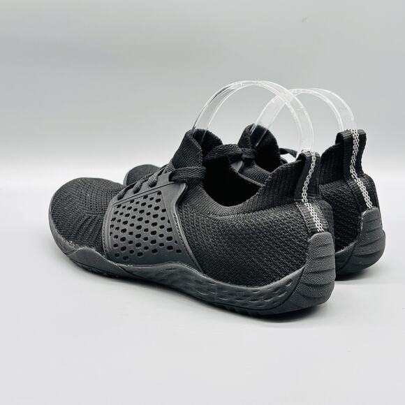 WHITIN Shoes Womens 6.5 Black Minimalist Barefoot Athletic Trail Running Sneaker - Picture 5 of 12